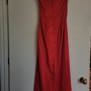 Red prom dress